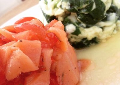 My Paleo post gym breakfast. Salmon, tomatoes, rosemary. Spinach, egg whites. 4 tumblr nmqrl9sxfC1u2okv1o1 640 400x284 1